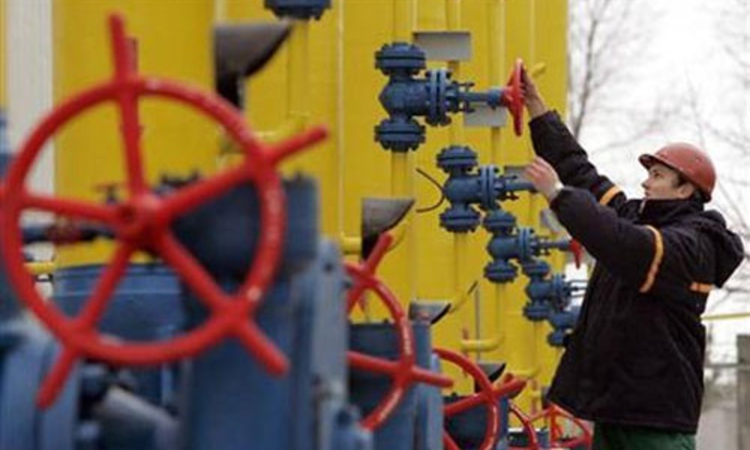 Một đoạn đường ống dẫn khí đốt ở Ukraine - Ảnh: Reuters.<br>