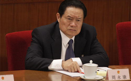 Chu Vĩnh Khang trong một lần xuất hiện vào năm 2012 - Ảnh: Bloomberg.<br>