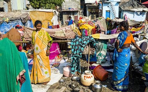 Ấn Độ là quốc gia mà Oxfam lấy làm ví dụ điển hình về sự chênh lệch giàu nghèo ngày càng lớn - Ảnh: Getty.<br>