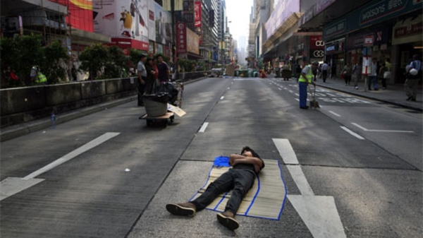 Chính quyền Hồng Kông hủy kế hoạch đàm phán với phe biểu tình