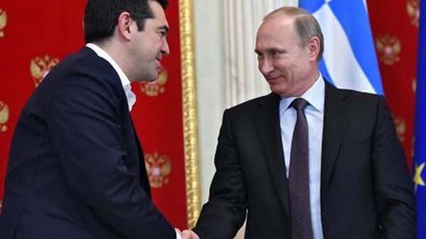 Thủ tướng Hy Lạp thăm Nga giữa “bão” khủng hoảng