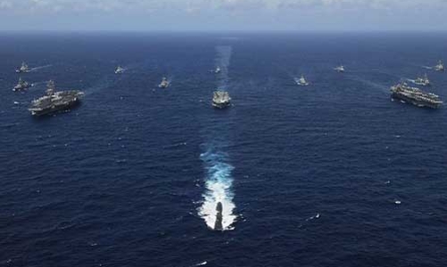 Mỹ-Ấn-Nhật tập trận, Trung Quốc lo sốt vó