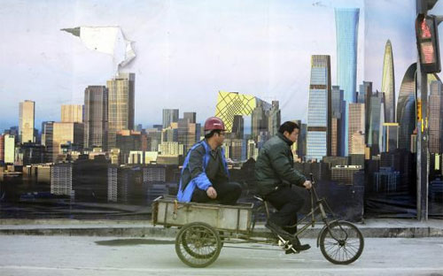 Tính chung cả năm 2014, GDP Trung Quốc đạt mức tăng 7,4%, không đạt mục tiêu 7,5% mà Chính phủ nước này đề ra - Ảnh: Reuters.<br>