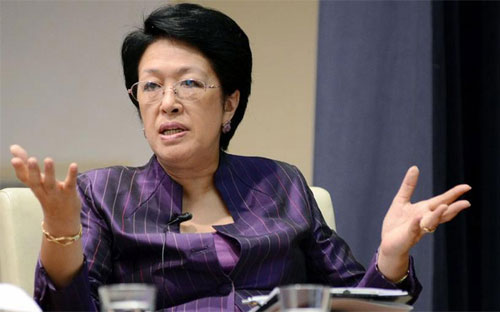 Bà Tôn Nữ Thị Ninh - Ảnh: DW.<br>