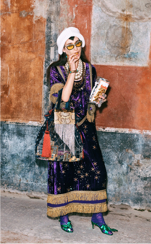 BST pre-fall 2019 của Gucci: những nàng Alice mộng mơ - Ảnh 14.