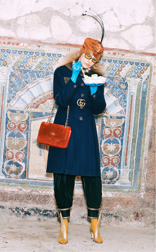 BST pre-fall 2019 của Gucci: những nàng Alice mộng mơ - Ảnh 17.