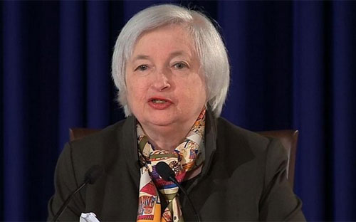 Chủ tịch FED Janet Yellen - Ảnh: WSJ.<br>