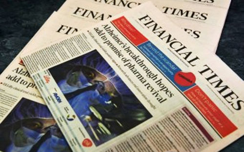 <span style="font-family: 'Times New Roman'; font-size: 15px;">Vụ thâu tóm Financial Times diễn ra trong bối cảnh ngành truyền thông toàn cầu có sự dịch chuyển lớn.</span>