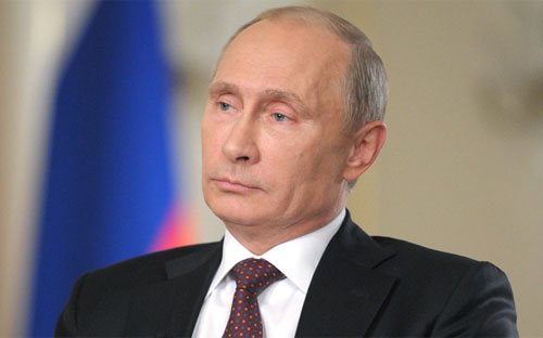Tổng thống Nga Vladimir Putin.<br>