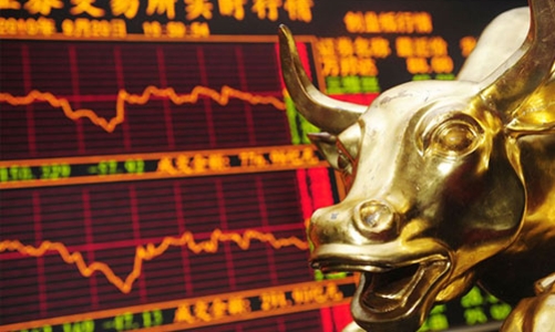 Chứng khoán Trung Quốc gặp may nhờ... thế chiến?