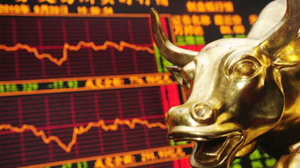 Chứng khoán Trung Quốc gặp may nhờ... thế chiến?