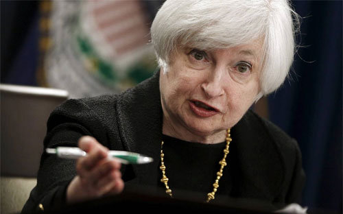Chủ tịch FED Janet Yellen - Ảnh: Reuters/WSJ.<br>