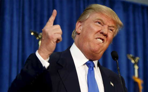 Tỷ phú, ứng cử viên Tổng thống Mỹ Donald Trump.<br>