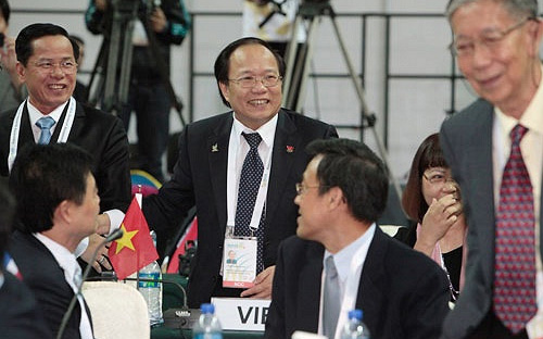 Tháng 11/2012, Việt Nam giành quyền đăng cai ASIAD 18 - Ảnh: TDTT.