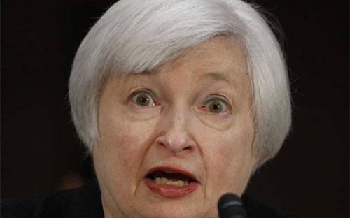 Chủ tịch FED Janet Yellen.<br>