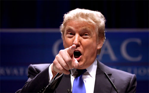 Trong chiến dịch vận động chiến dịch tranh cử của mình tới thời điểm 
này, Trump đã nhiều lần nhằm sự công kích của mình vào phụ nữ.