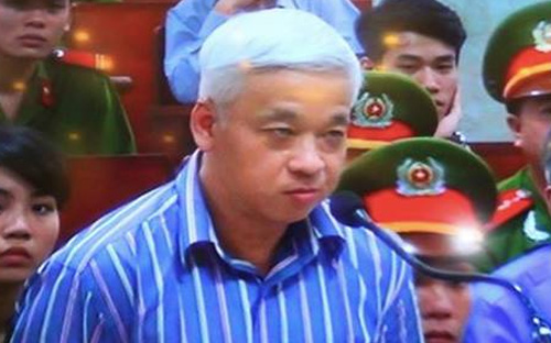 Bị can Nguyễn Đức Kiên bị Viện Kiểm sát nhân dân Tối cao tối cao truy tố cùng một lúc 4 tội danh - Ảnh: NLĐ.<br>