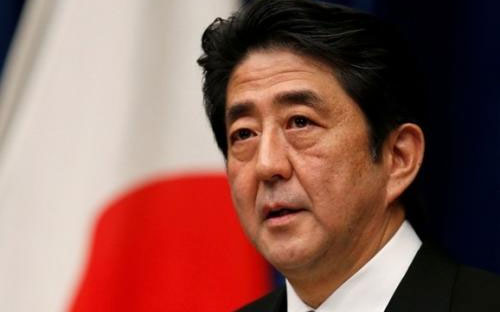 Thủ tướng Nhật Bản Shinzo Abe.<br>