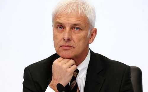 Ông Matthias Mueller, tân Giám đốc điều hành Volkswagen - Ảnh: Getty/CNBC.<br>