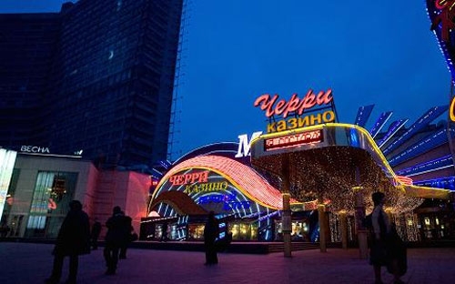 Một sòng bạc ở Moscow, Nga - Ảnh: Getty/CNBC.<br>