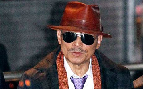 Thủ lĩnh Shinobu Tsusaka của băng đảng mafia Nhật Bản Yamaguchi-gumi.<br>