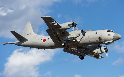 Máy bay trinh sát P-3C của Nhật.<br>