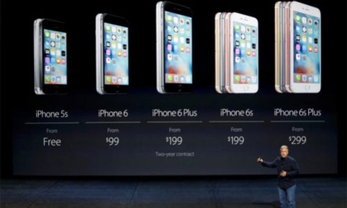 Apple ra mắt iPhone 6s, giá cổ phiếu sụt mạnh