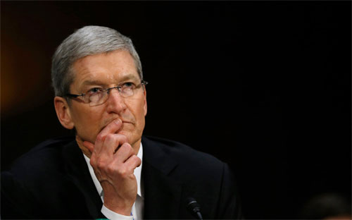 Giám đốc điều hành (CEO) Tim Cook của Apple.<br>