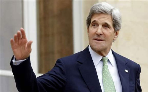 Ngoại trưởng Mỹ John Kerry.<br>