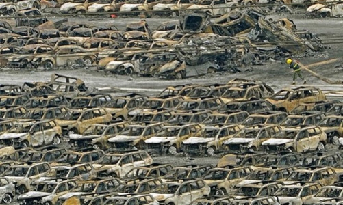 Thiên Tân điêu đứng sau vụ nổ 12/8