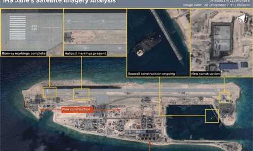 Tập Cận Bình lần đầu hứa không “quân sự hóa” trên biển Đông