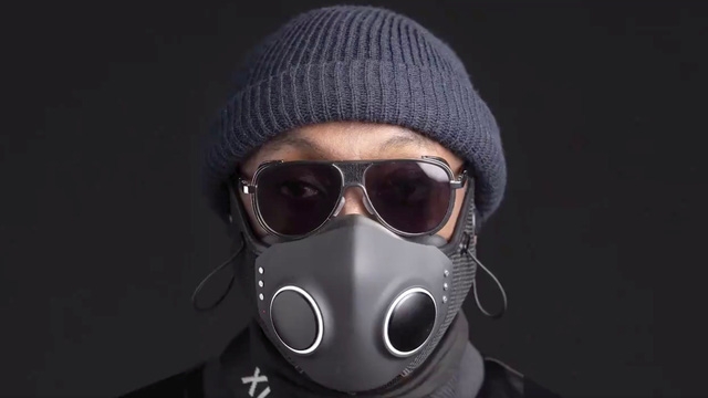 Khẩu trang công nghệ cao như phim viễn tưởng của Will.i.am - Ảnh 2.