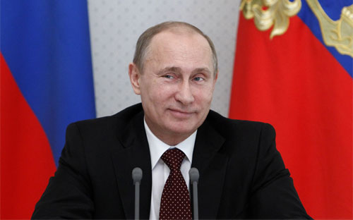 Tổng thống Nga Vladimir Putin.<br>