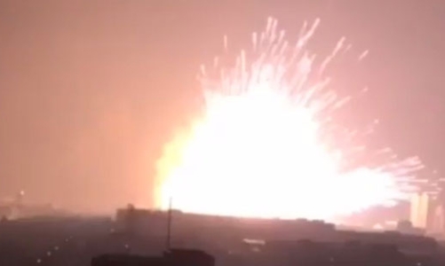 Nổ lớn ở Trung Quốc, hàng trăm người thương vong