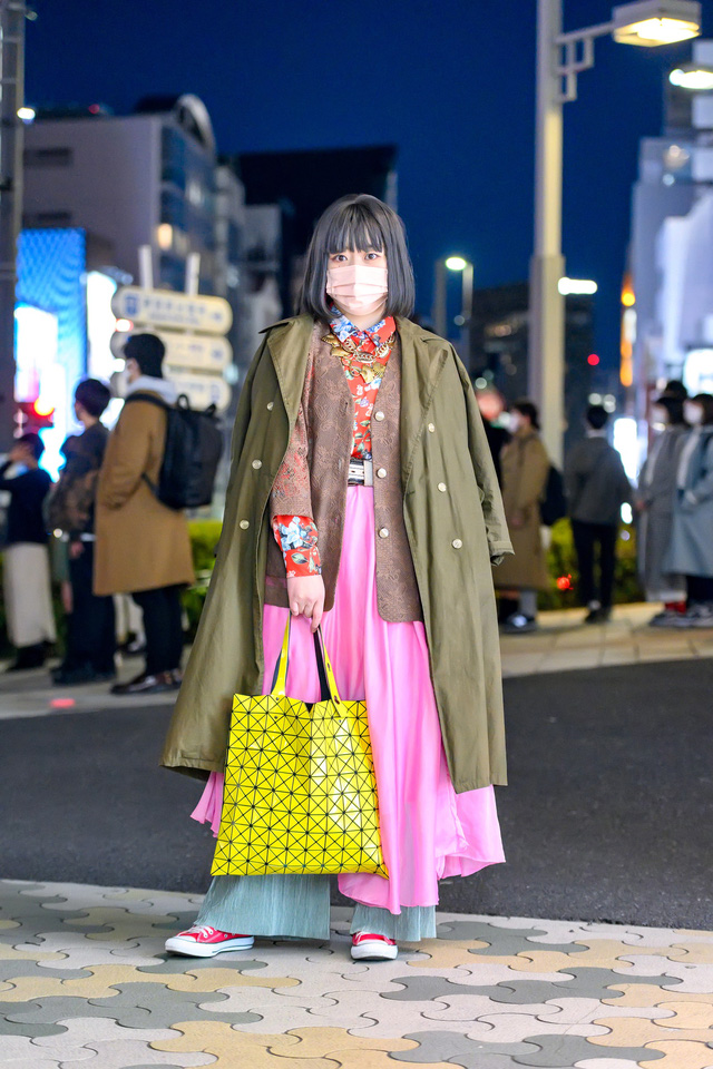 Thời trang đường phố của Tokyo Fashion Week 2021: tinh thần unisex đương đại - Ảnh 4.