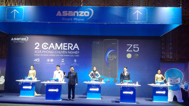 Asanzo trình làng bộ đôi smartphone đầu tiên - Ảnh 2.