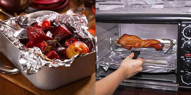 Giấy bạc bọc thực phẩm liệu có an toàn? - Ảnh 1.