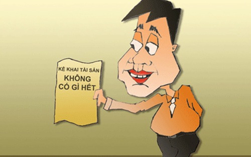 Trong số gần 1 triệu người đã kê 
khai tài sản chỉ có 5 người phải xác minh lại, 1 trường hợp sai 
phạm.