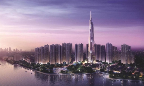 Sắp ra mắt căn hộ tại dự án tổ hợp tháp cao nhất Việt Nam