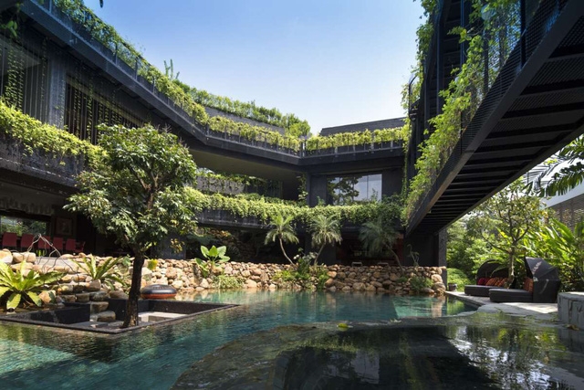 Chiêm ngưỡng biệt thự xanh đáng kinh ngạc ở Singapore - Ảnh 15.