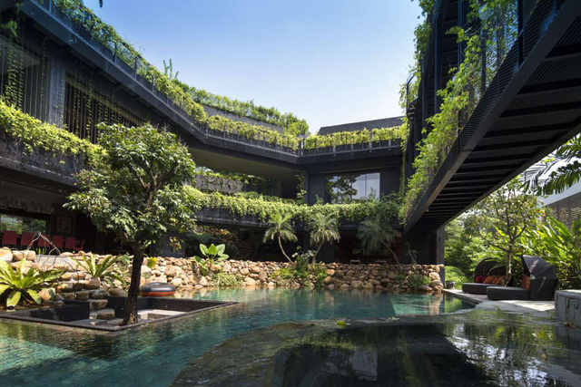 Chiêm ngưỡng biệt thự xanh đáng kinh ngạc ở Singapore - Ảnh 15.