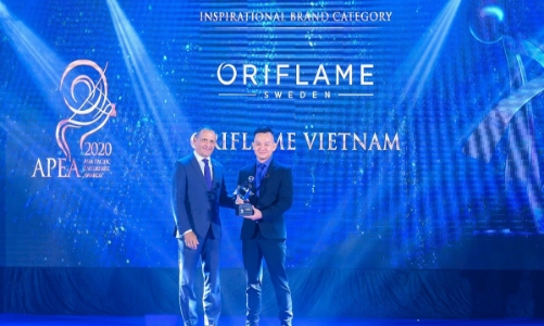 Oriflame Việt Nam nhận giải thưởng 