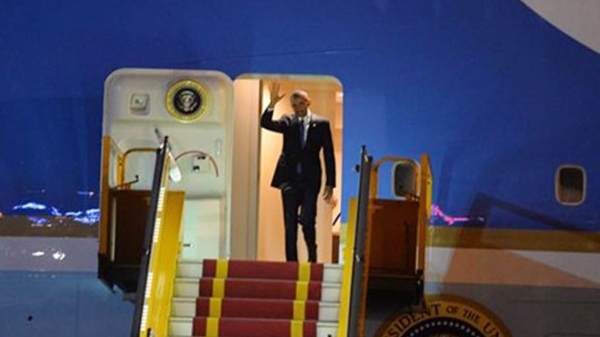 Ông Obama đã tới Hà Nội
