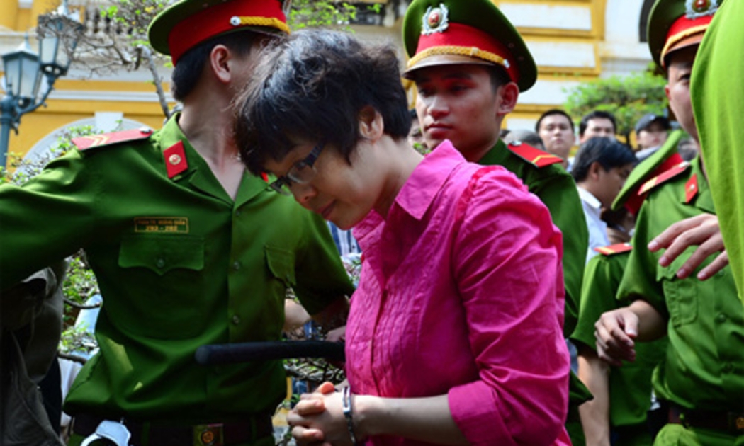 Dự kiến ngày thứ Hai (13/1/2014), phiên tòa sẽ bắt đầu bằng phần luận tội của đại diện Viện Kiểm sát nhân dân Tp.HCM thực hành quyền công tố theo ủy quyền của Viện Kiểm sát nhân dân Tối cao - Ảnh: Tuổi Trẻ.