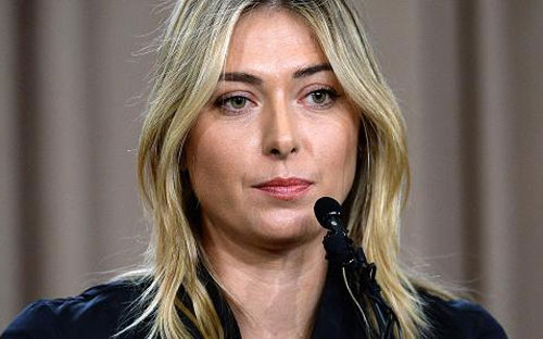 Vận động viên tennis người Nga Maria Sharapova - Ảnh: CNBC/Getty.<br>