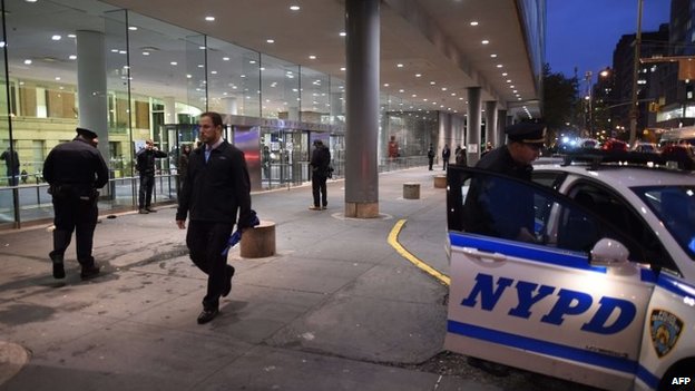 Bệnh viện Bellevue nơi bác sỹ Craig Spencer được chẩn đoán đã nhiễm Ebola - Ảnh: BBC.<br>