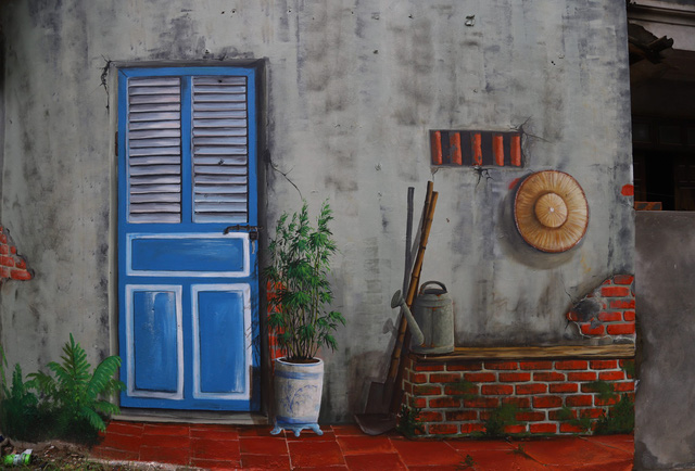 Về Chử Xá check in cùng tranh tường vẽ sản vật nông nghiệp - Ảnh 9.