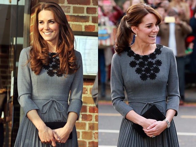 Những trang phục được Kate Middleton mặc lại nhiều lần - Ảnh 9.