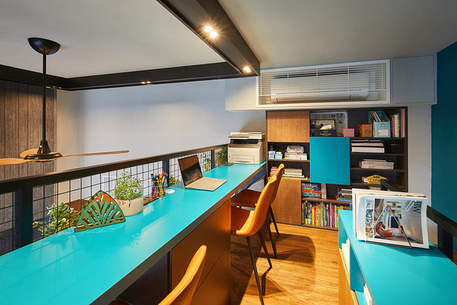 Căn hộ với gác lửng đầy cây và ánh sáng - Ảnh 2.