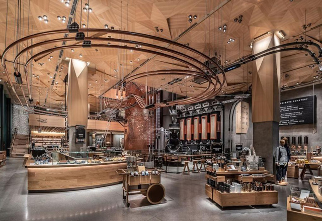 Tham quan cửa hàng Starbucks lớn nhất thế giới - Ảnh 5.